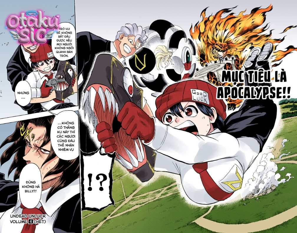 Undead Unluck Bản màu - Chap 34