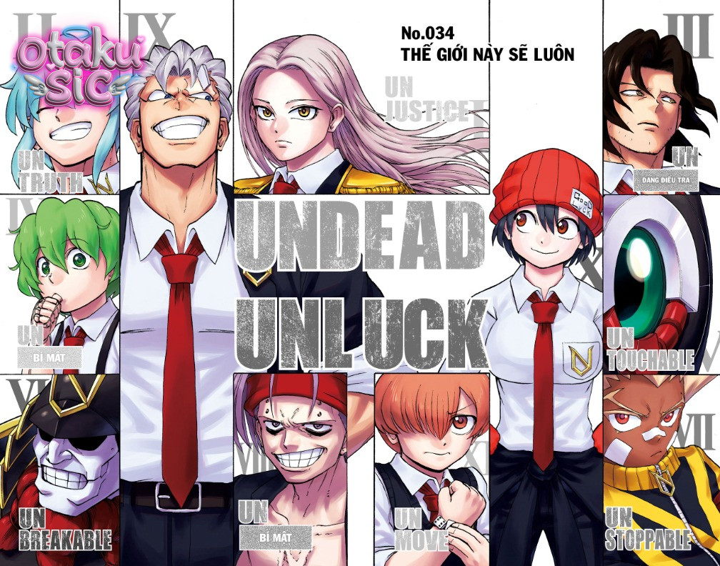 Undead Unluck Bản màu - Chap 34