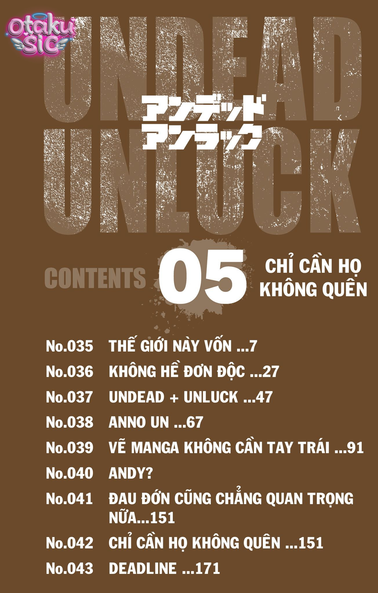 Undead Unluck Bản màu - Chap 35