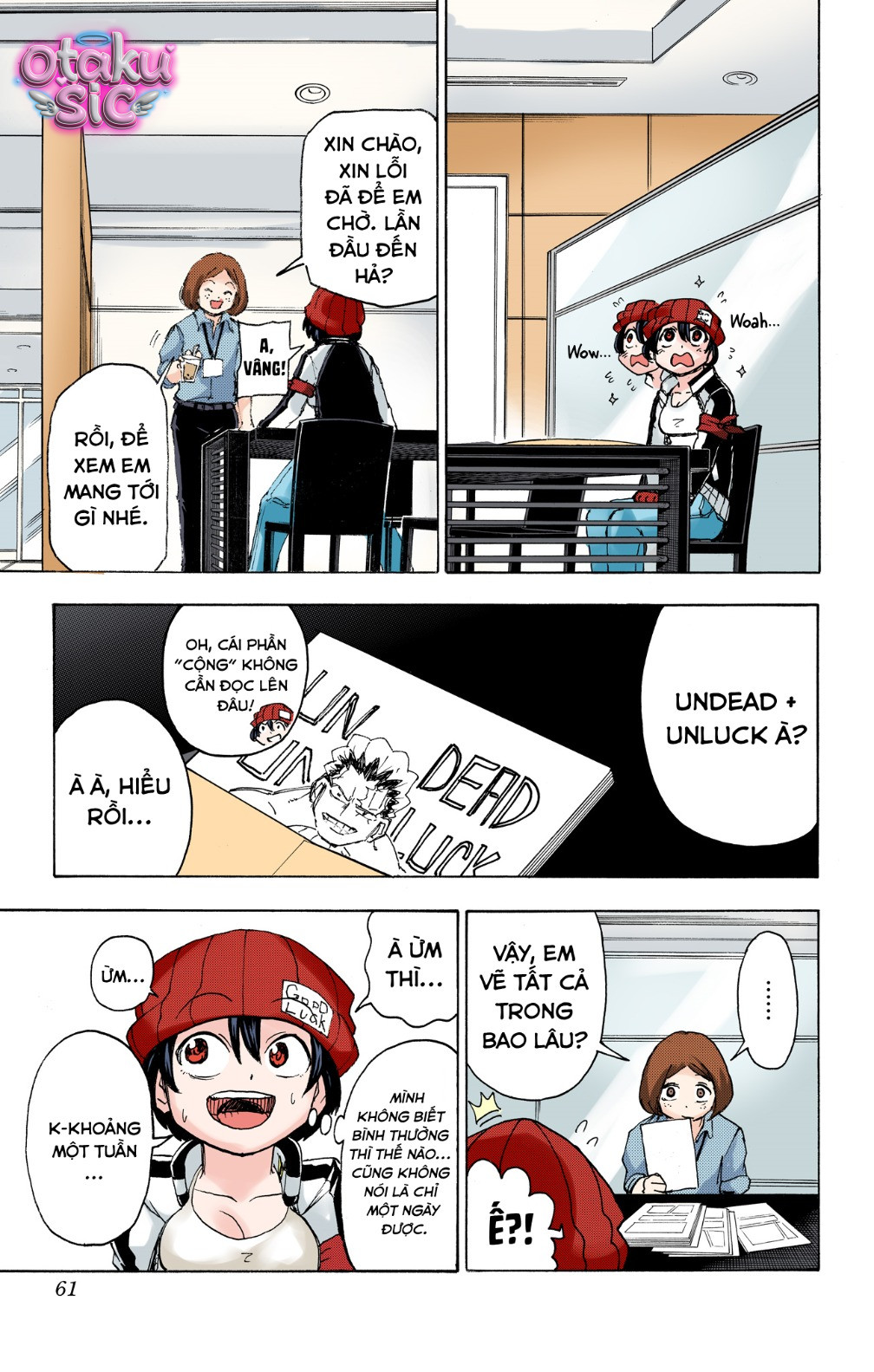 Undead Unluck Bản màu - Chap 37