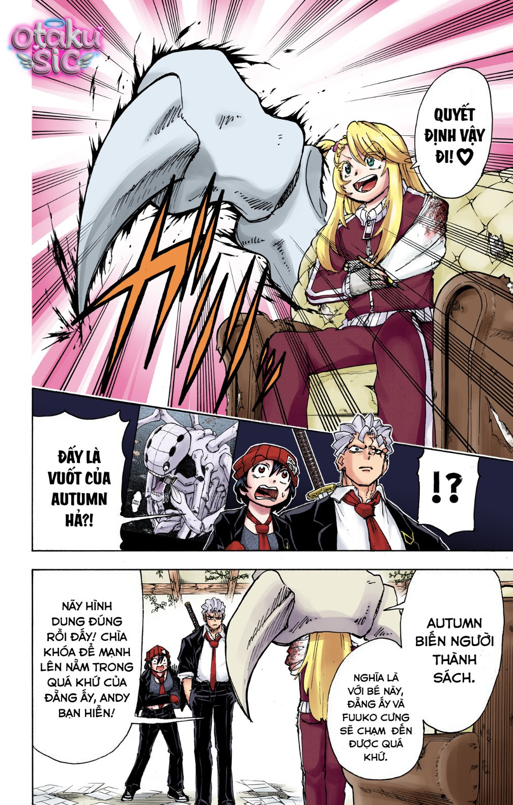 Undead Unluck Bản màu - Chap 40