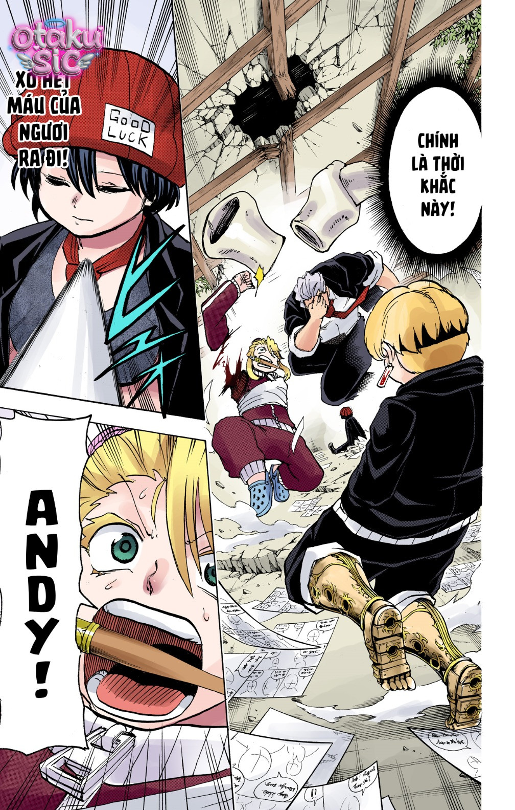 Undead Unluck Bản màu - Chap 48