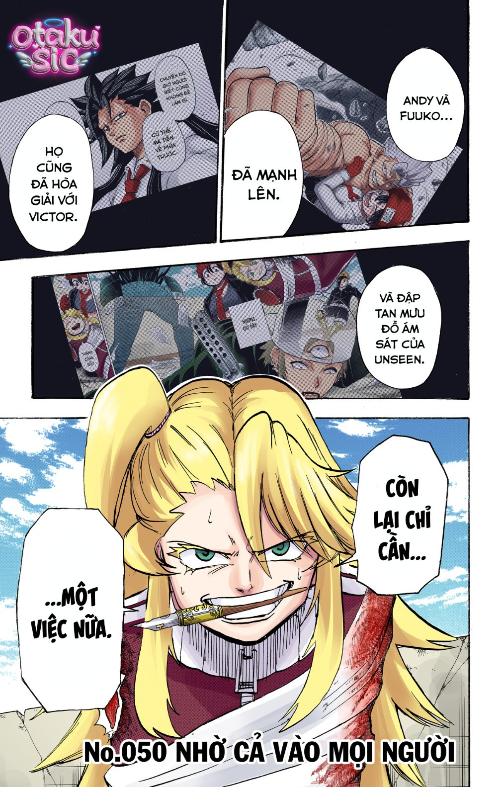 Undead Unluck Bản màu - Chap 50