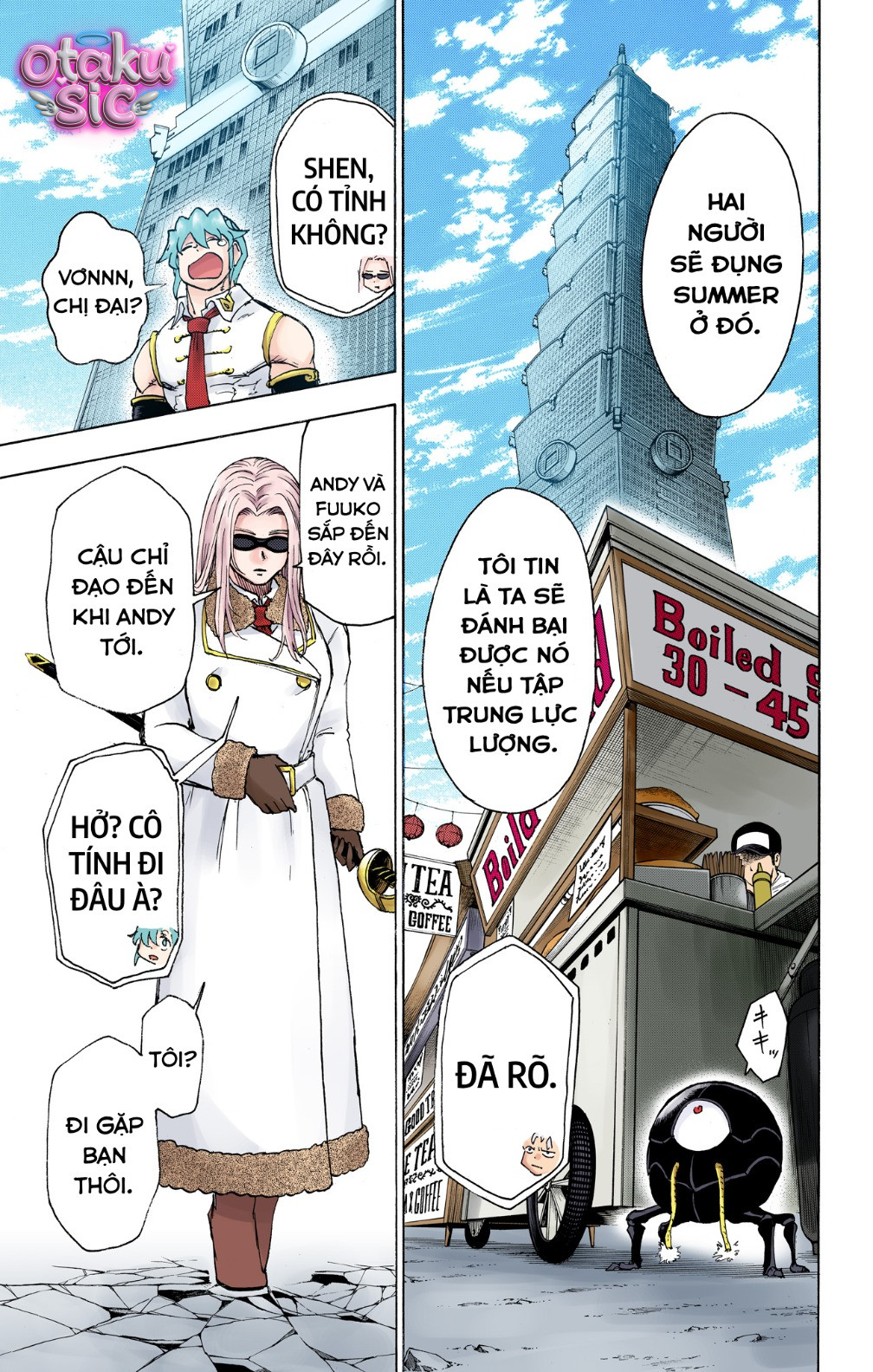 Undead Unluck Bản màu - Chap 53