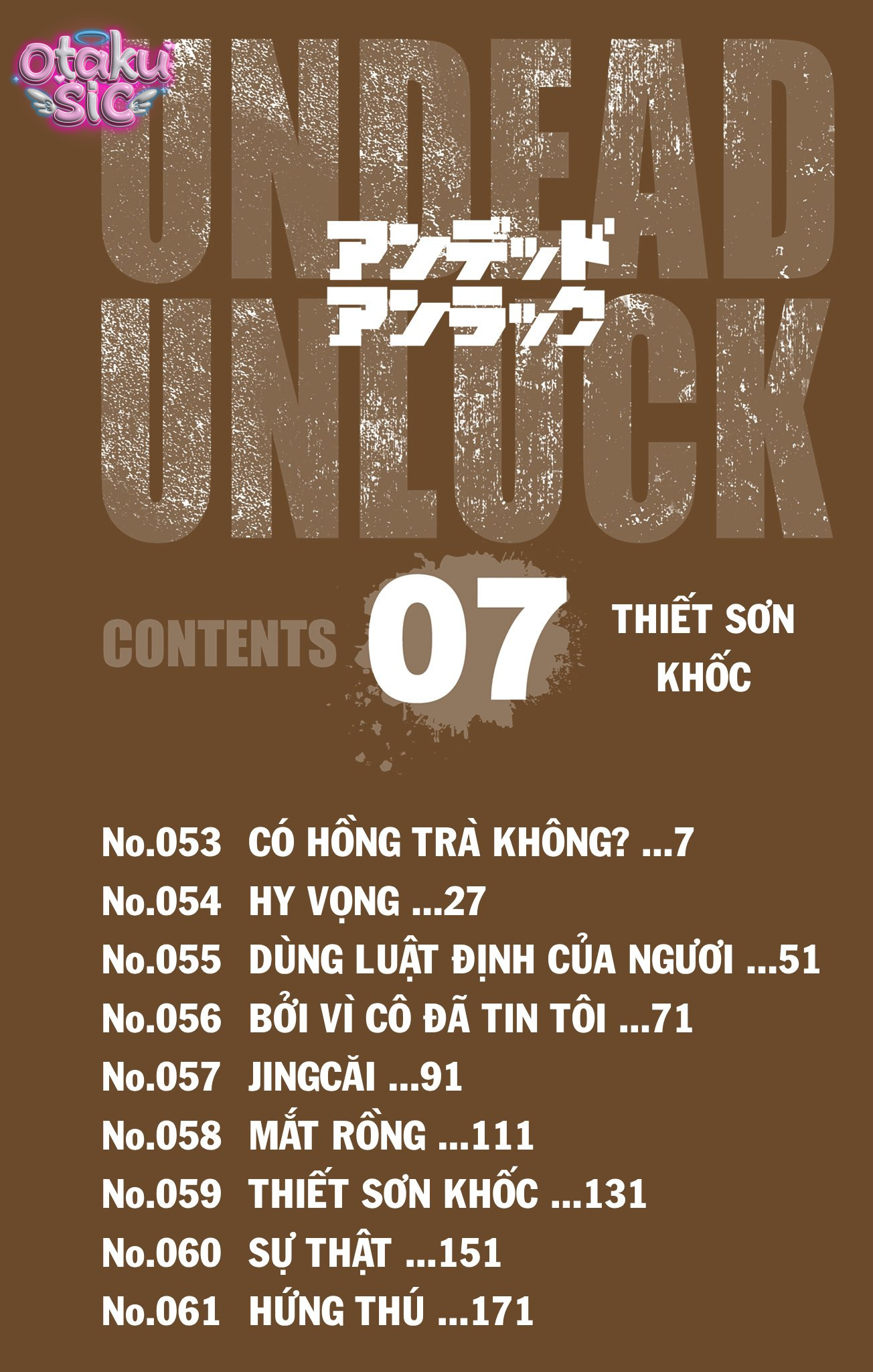 Undead Unluck Bản màu - Chap 53