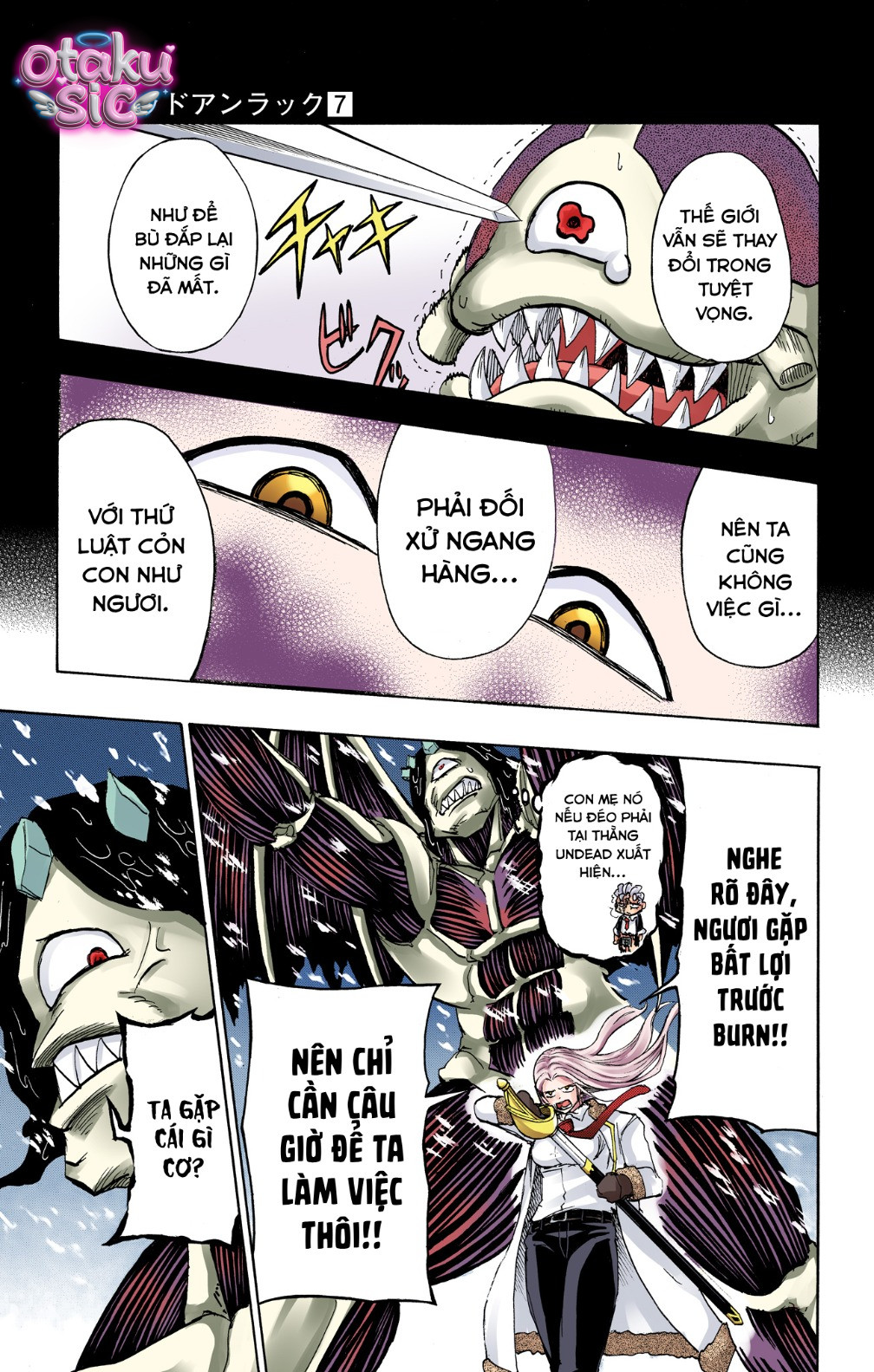 Undead Unluck Bản màu - Chap 55