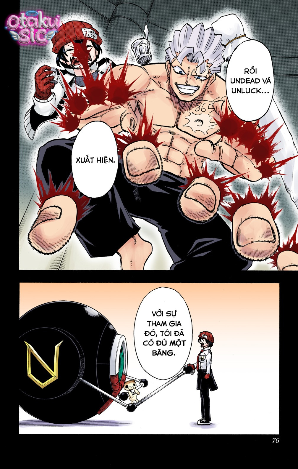 Undead Unluck Bản màu - Chap 56