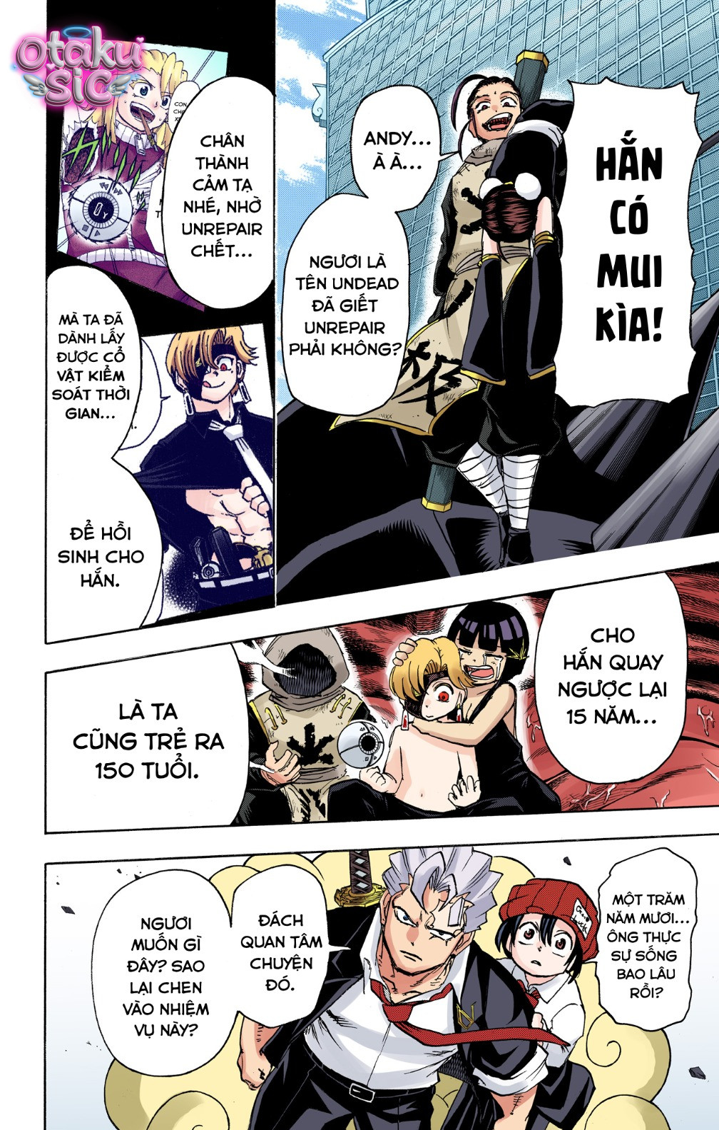 Undead Unluck Bản màu - Chap 60