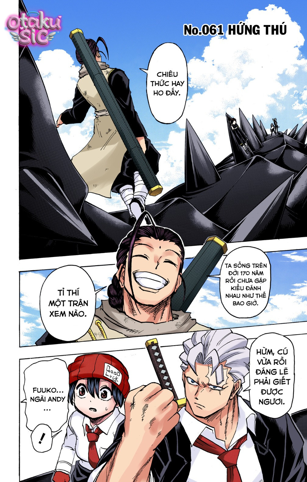 Undead Unluck Bản màu - Chap 61
