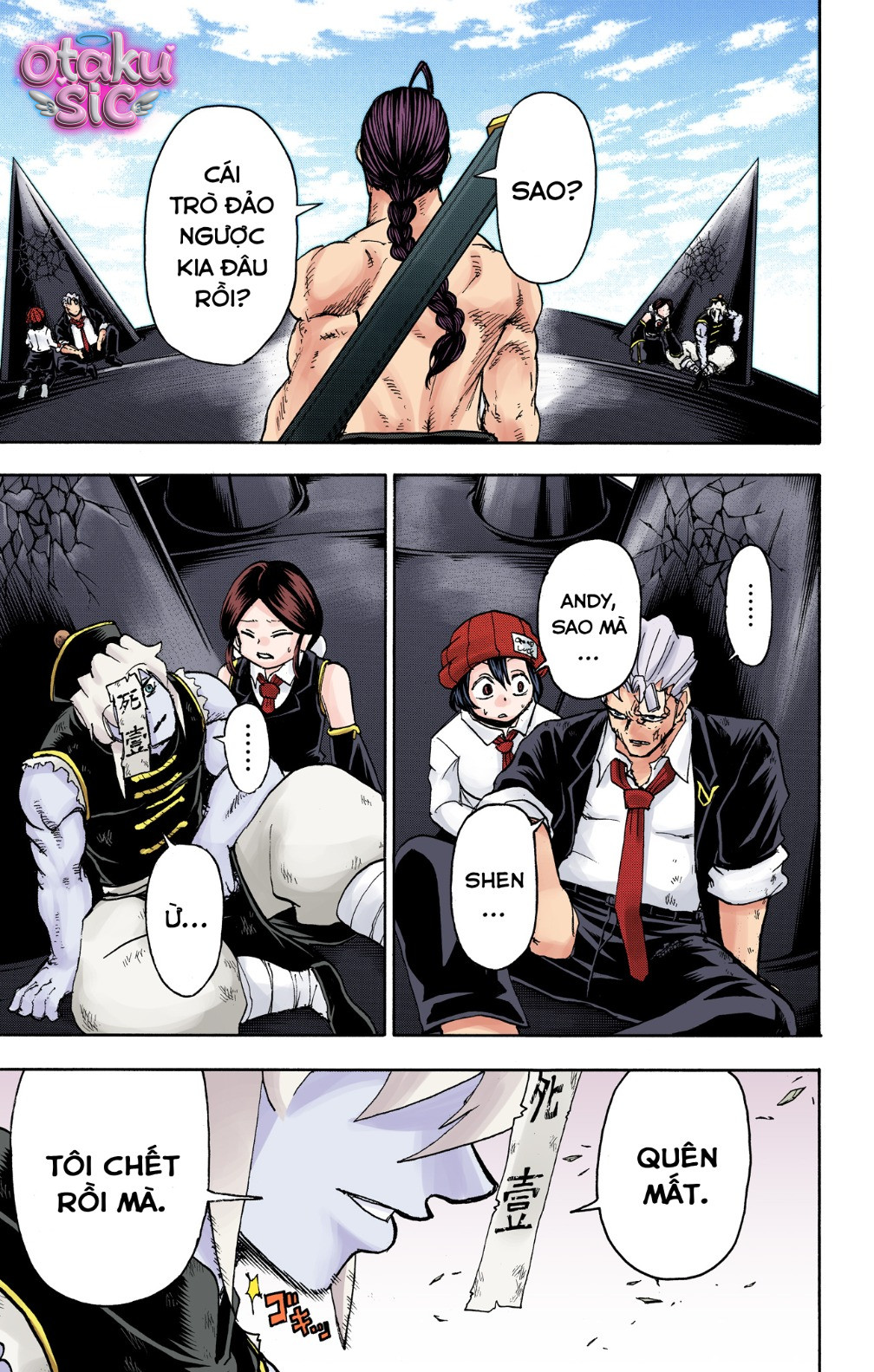 Undead Unluck Bản màu - Chap 65