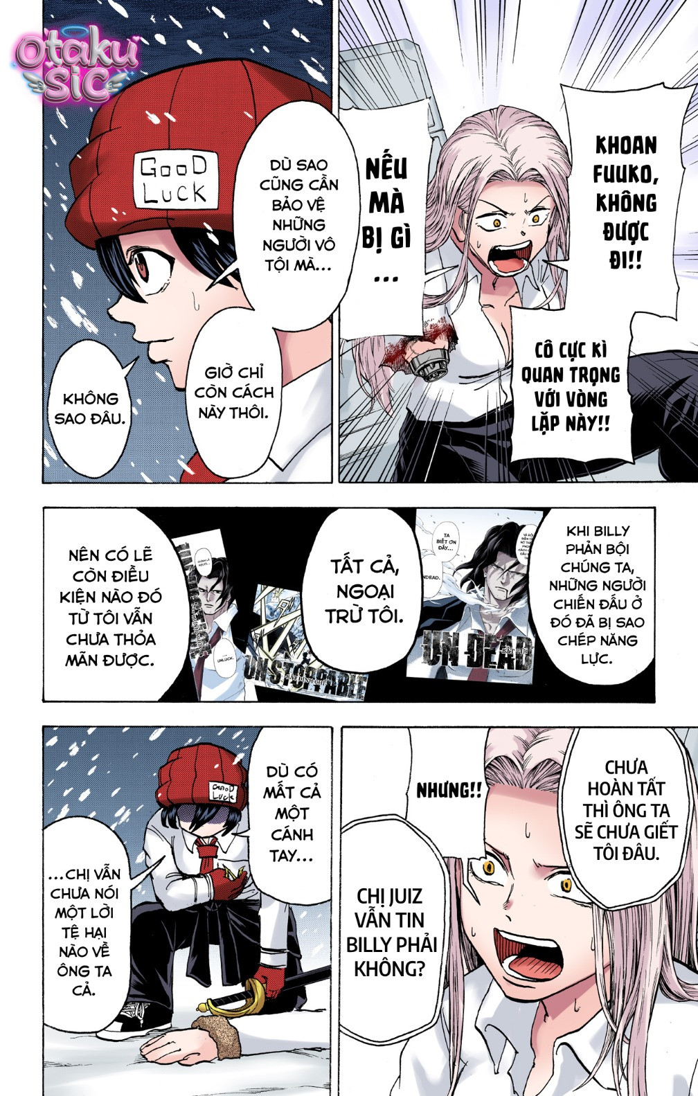 Undead Unluck Bản màu - Chap 68