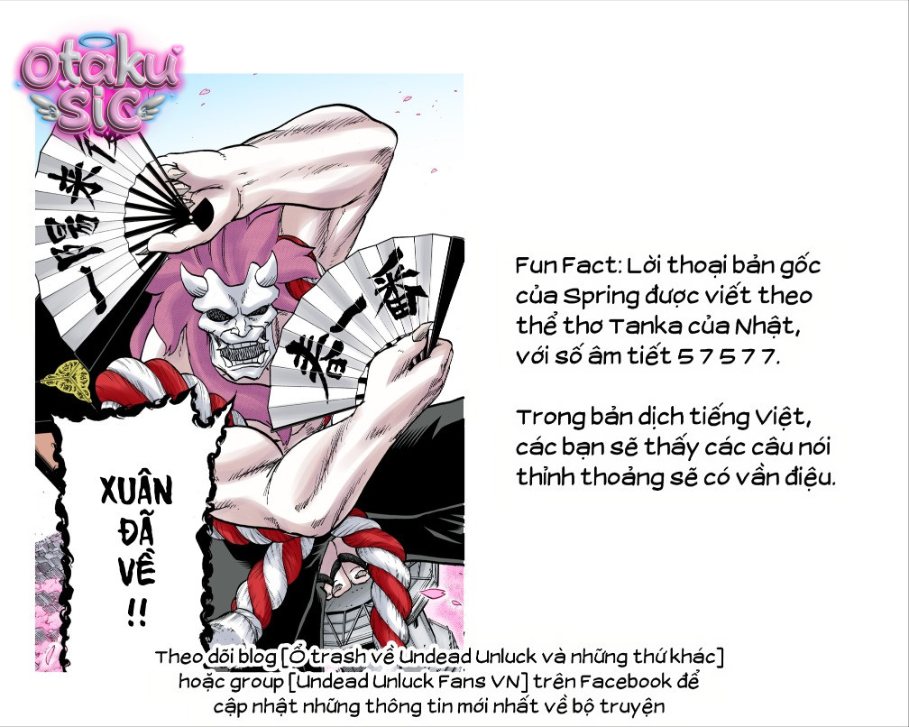 Undead Unluck Bản màu - Chap 70