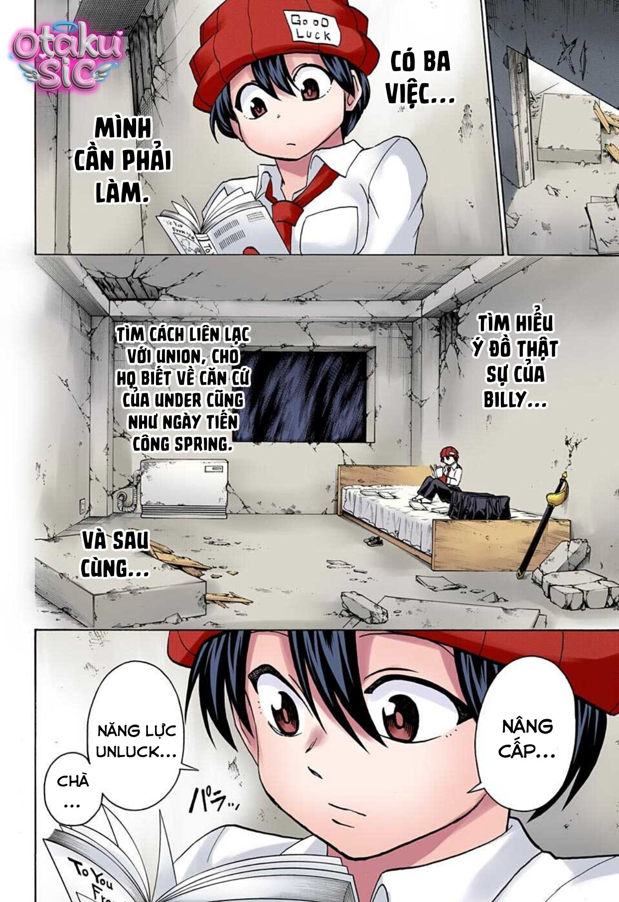 Undead Unluck Bản màu - Chap 71