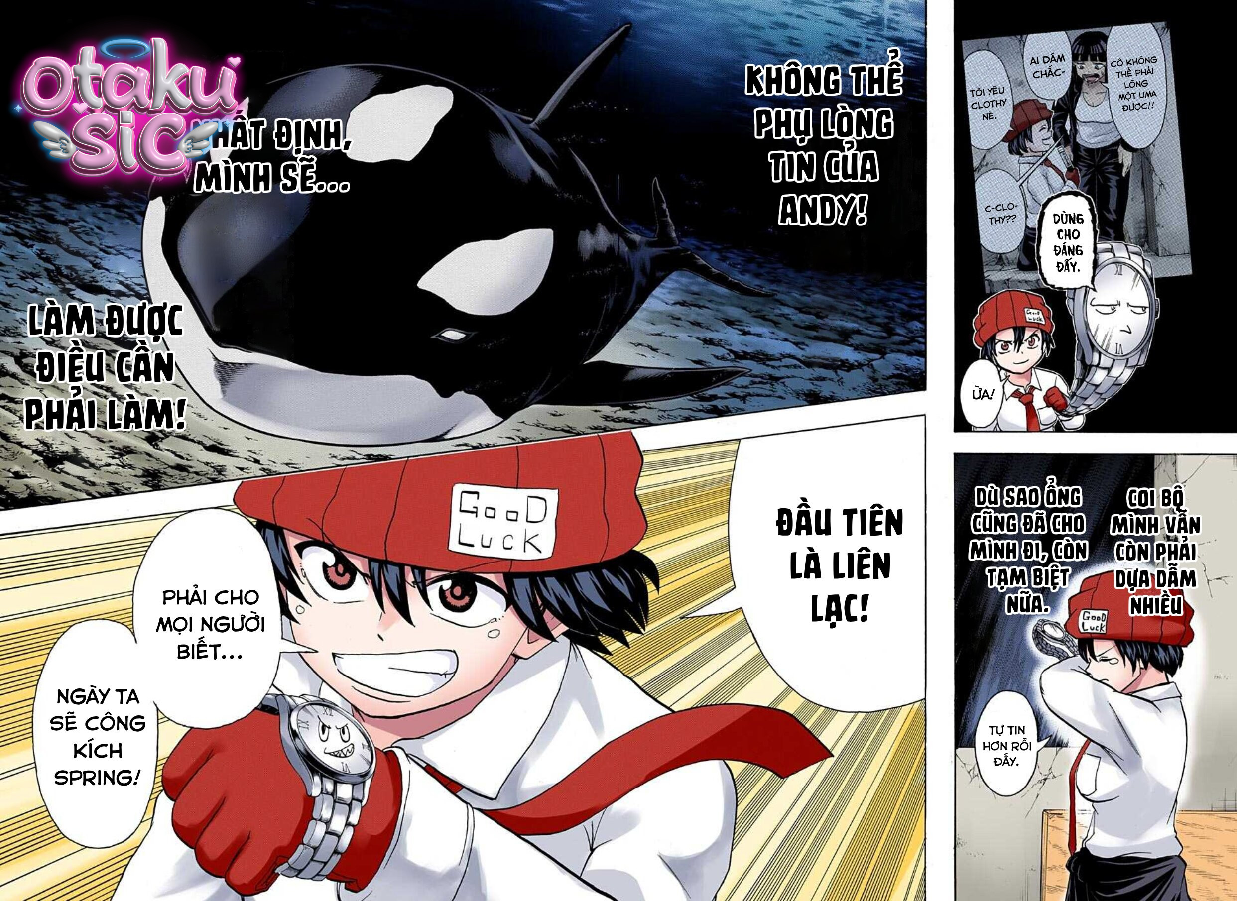 Undead Unluck Bản màu - Chap 71