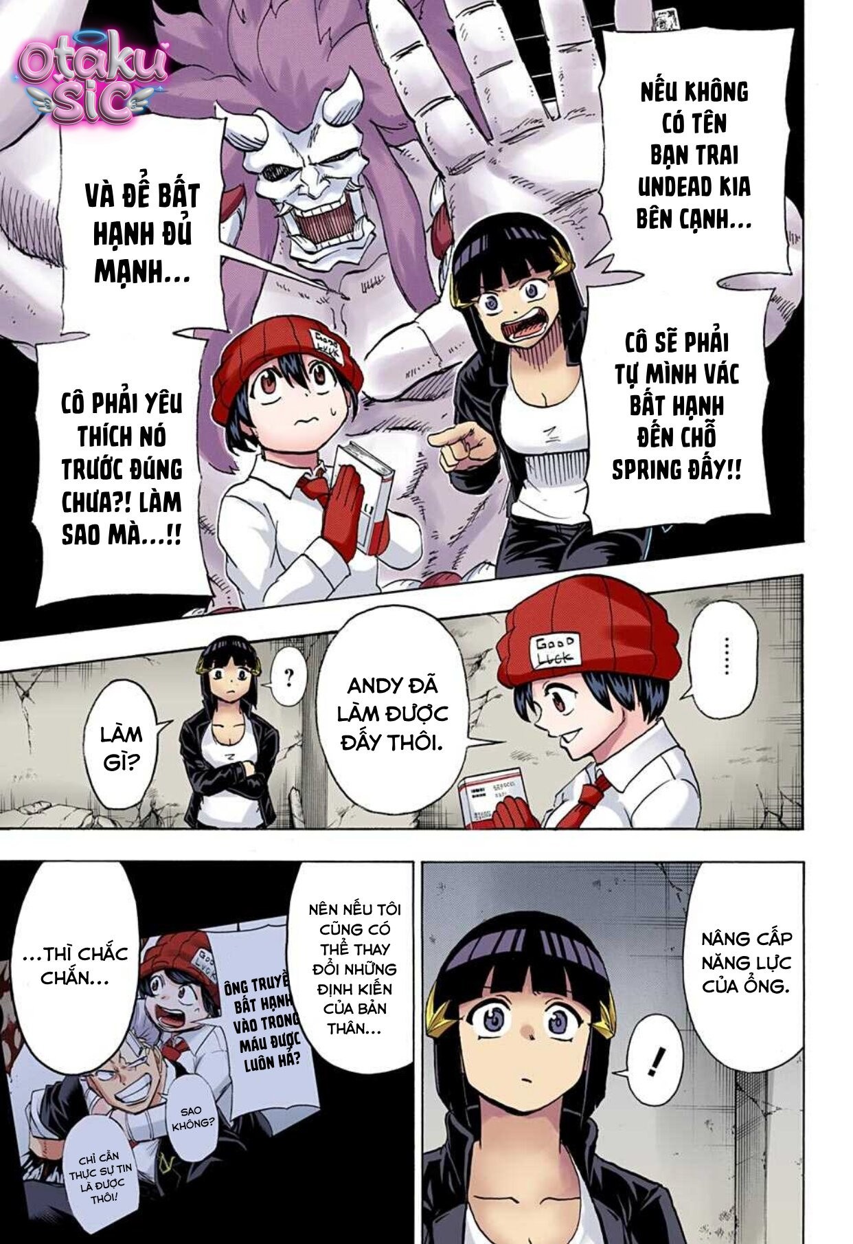 Undead Unluck Bản màu - Chap 71