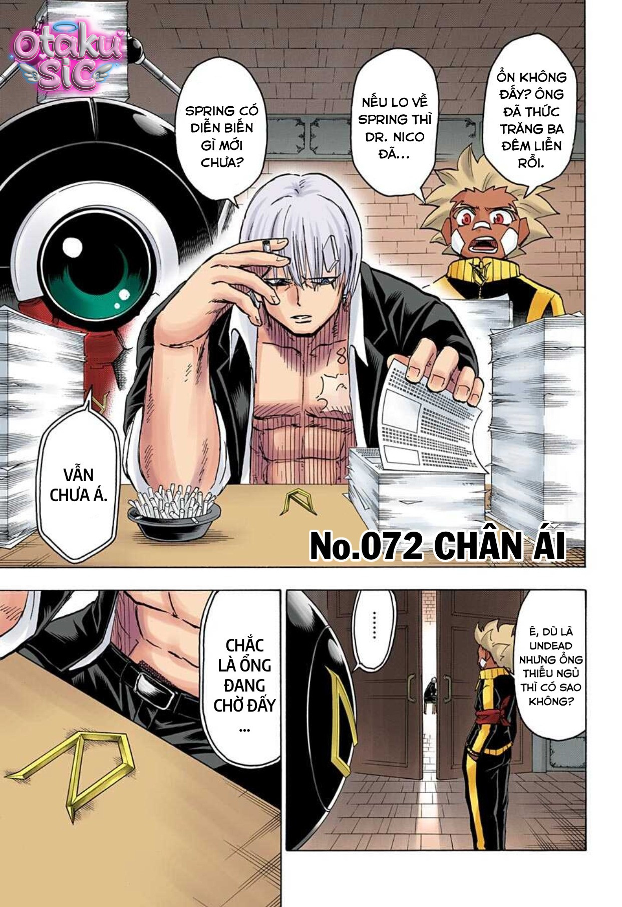 Undead Unluck Bản màu - Chap 72