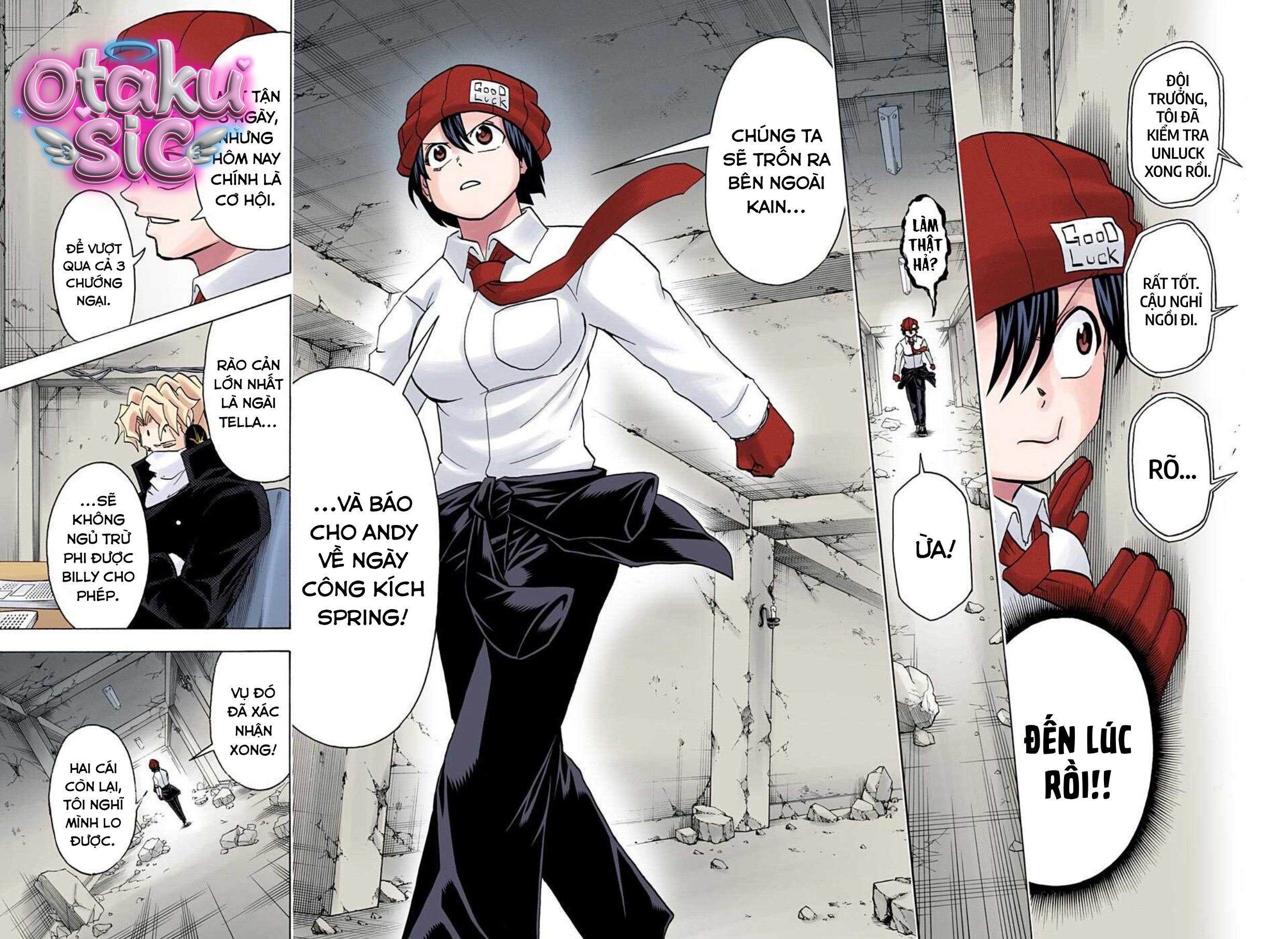 Undead Unluck Bản màu - Chap 72