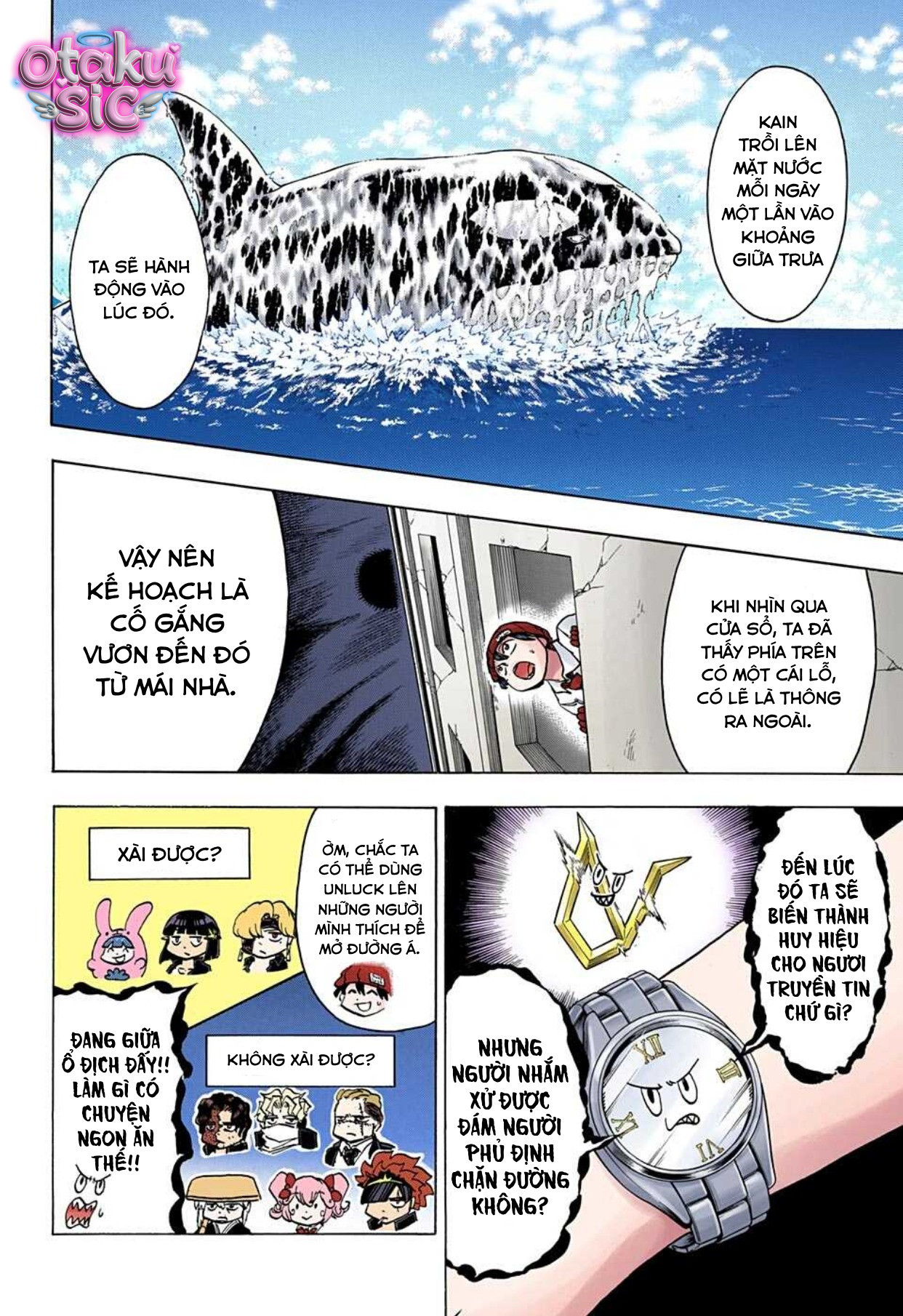 Undead Unluck Bản màu - Chap 72