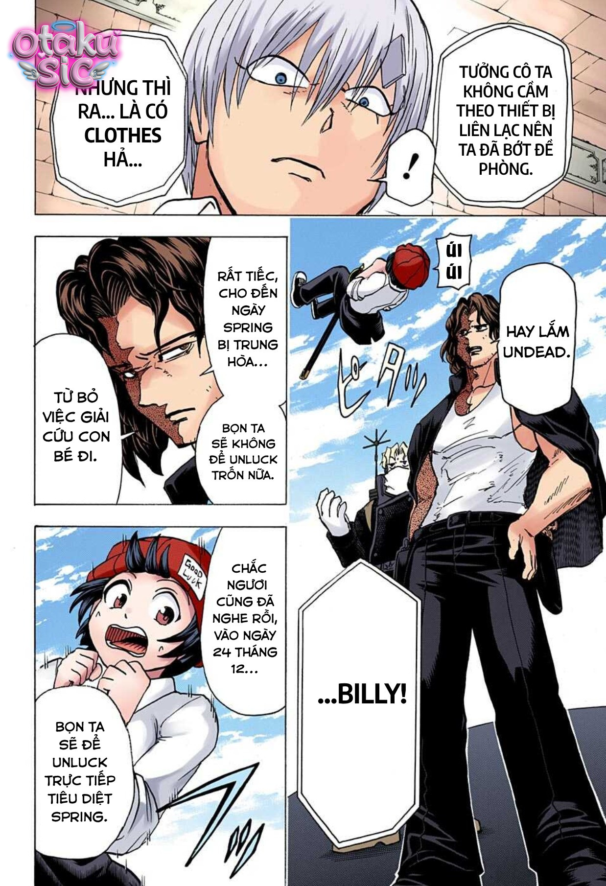 Undead Unluck Bản màu - Chap 73