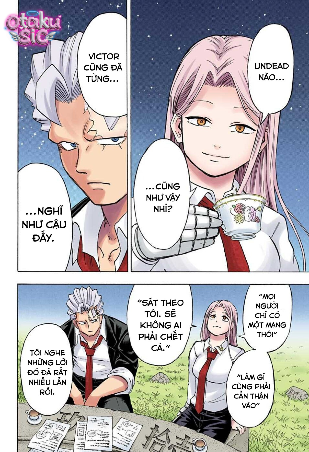 Undead Unluck Bản màu - Chap 74
