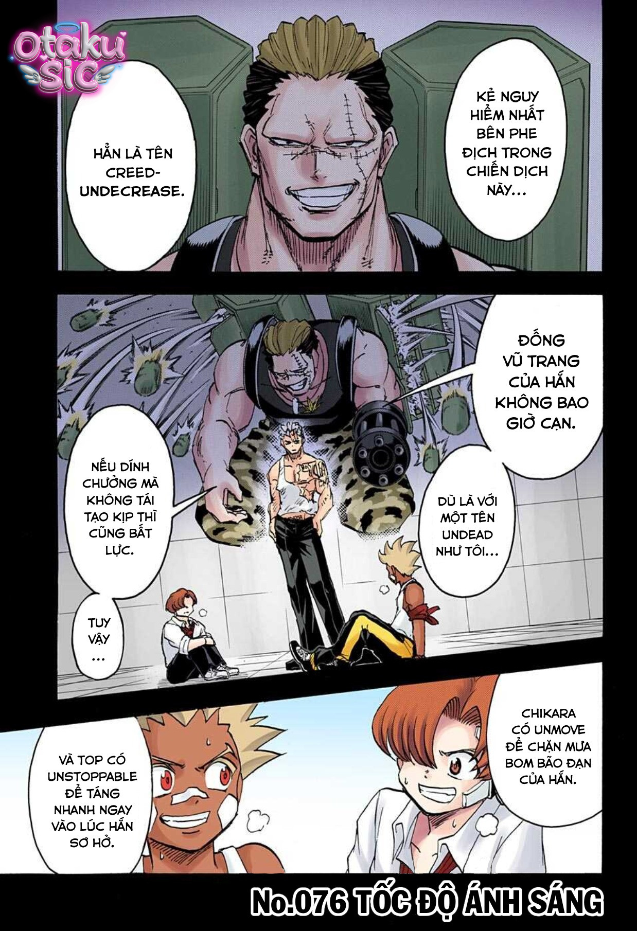 Undead Unluck Bản màu - Chap 76