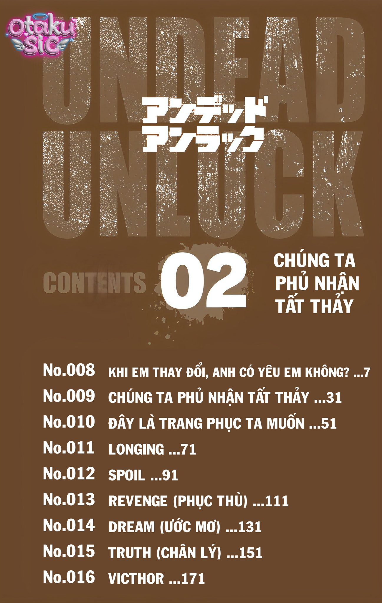 Undead Unluck Bản màu - Chap 8