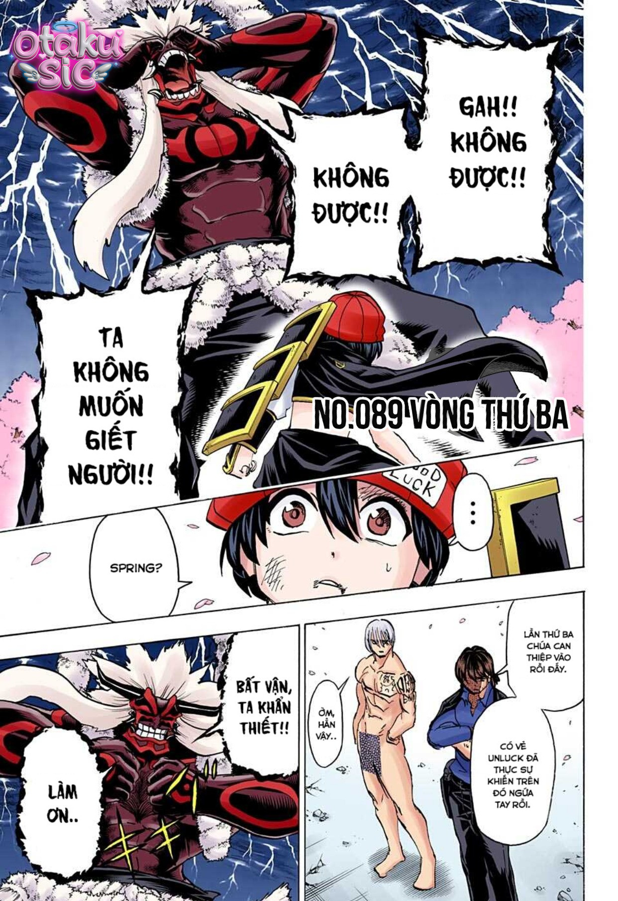 Undead Unluck Bản màu - Chap 89