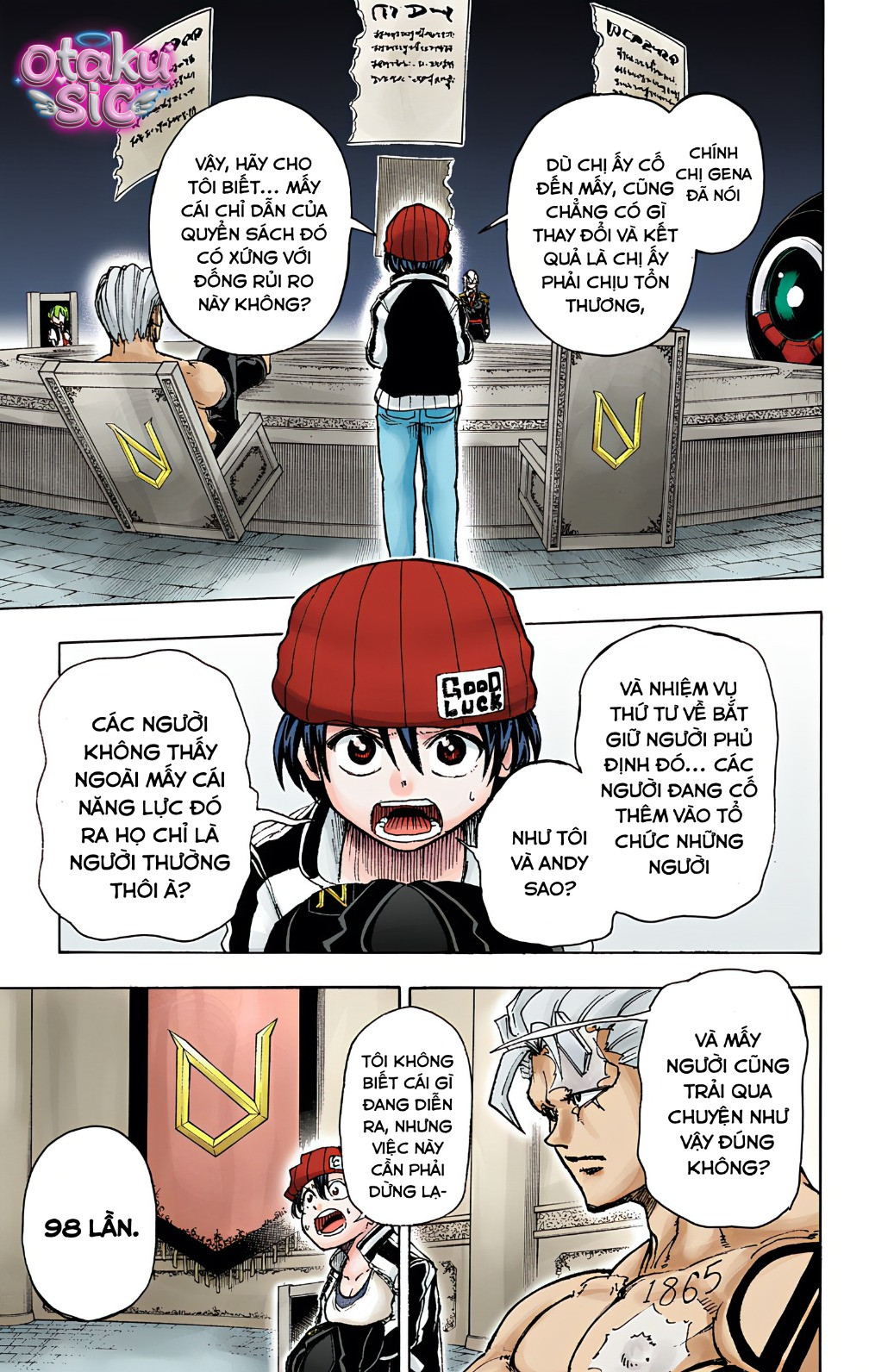 Undead Unluck Bản màu - Chap 9