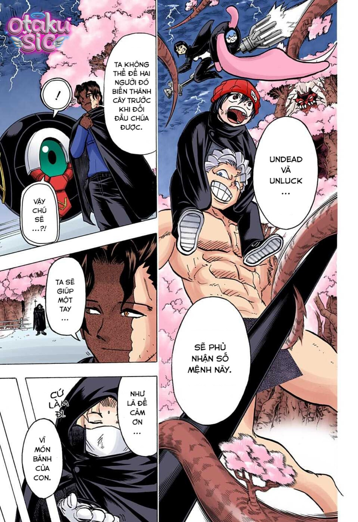 Undead Unluck Bản màu - Chap 91