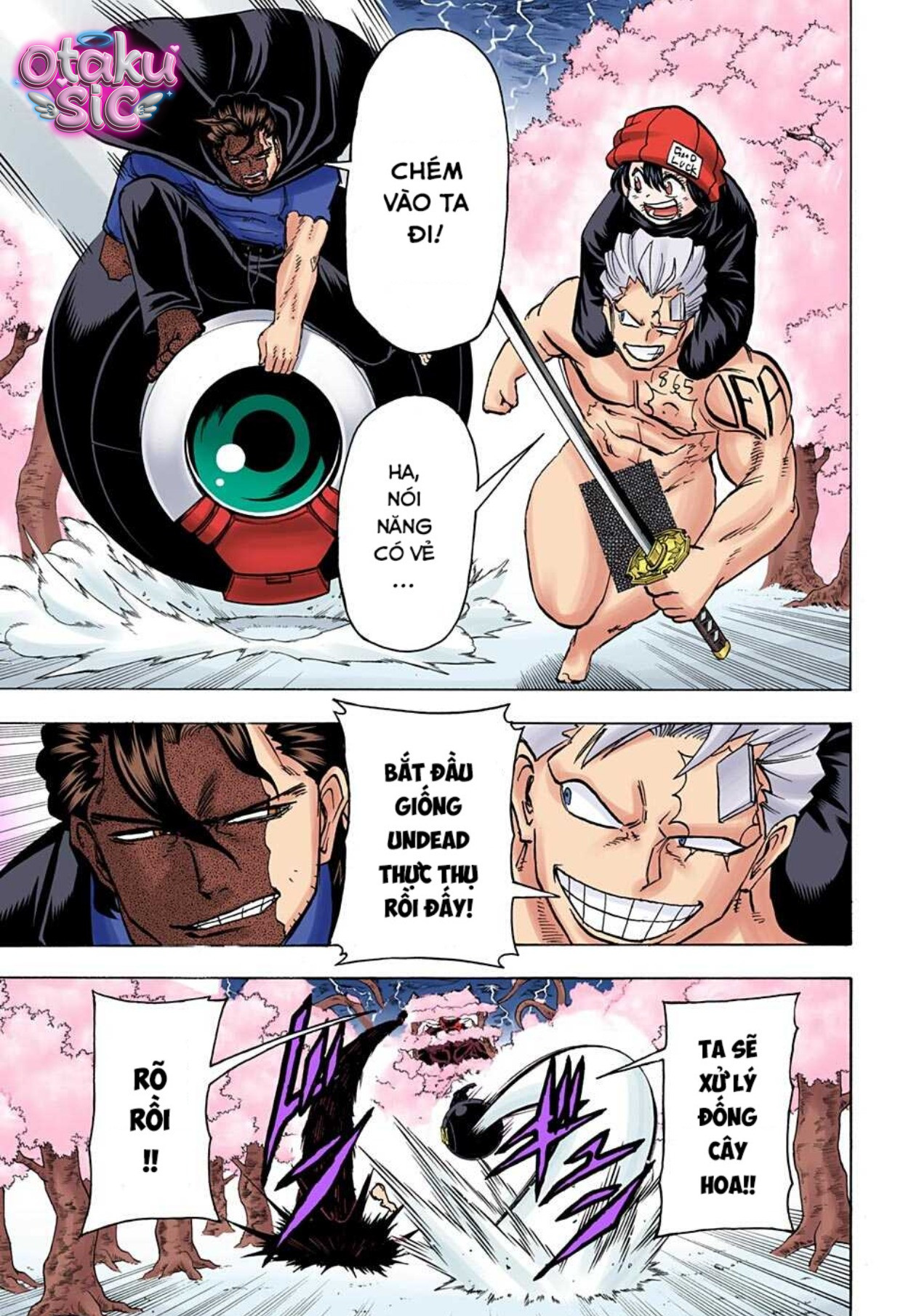 Undead Unluck Bản màu - Chap 91