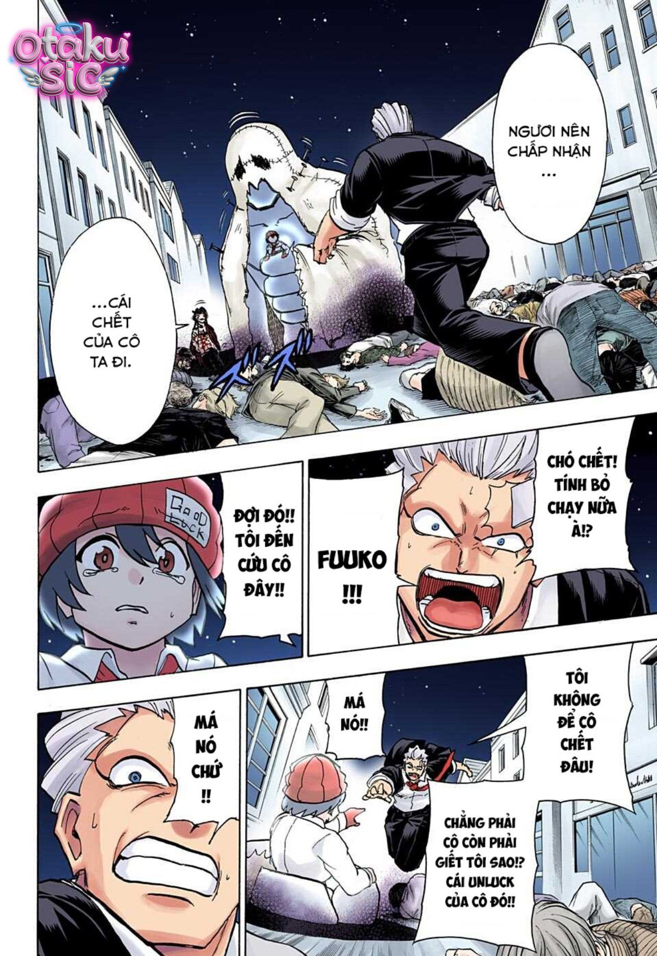Undead Unluck Bản màu - Chap 96