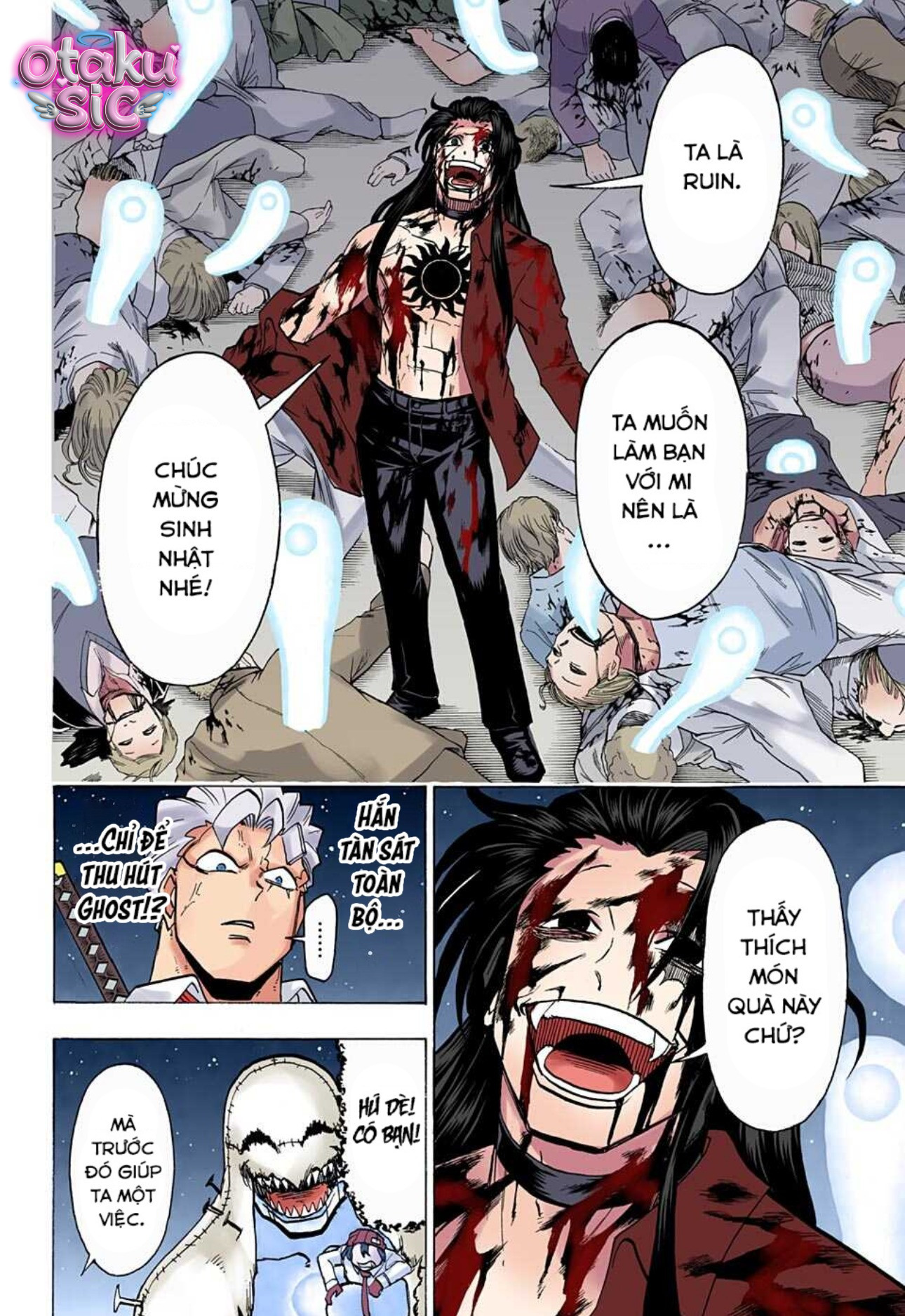 Undead Unluck Bản màu - Chap 96