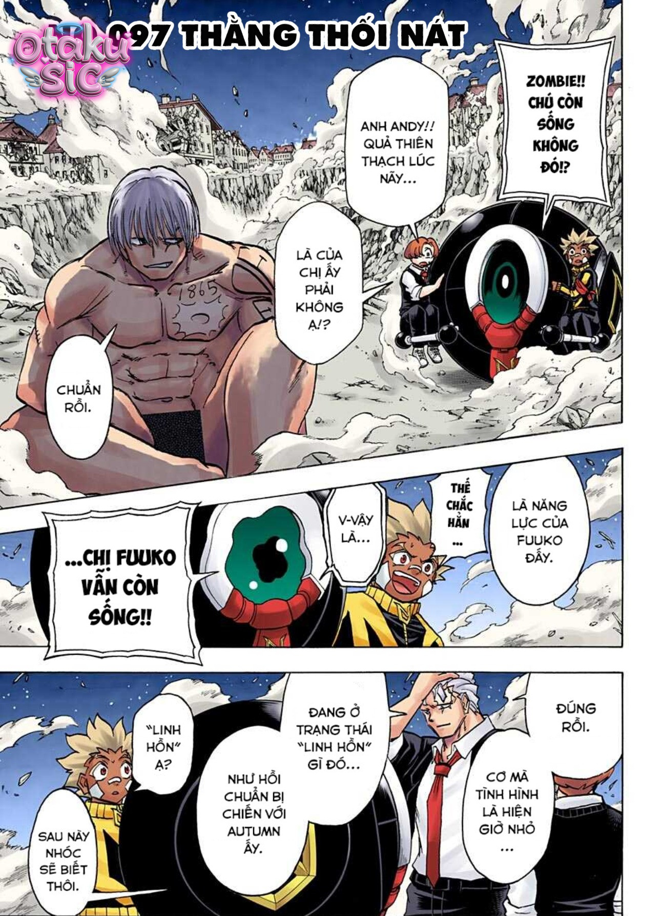 Undead Unluck Bản màu - Chap 97