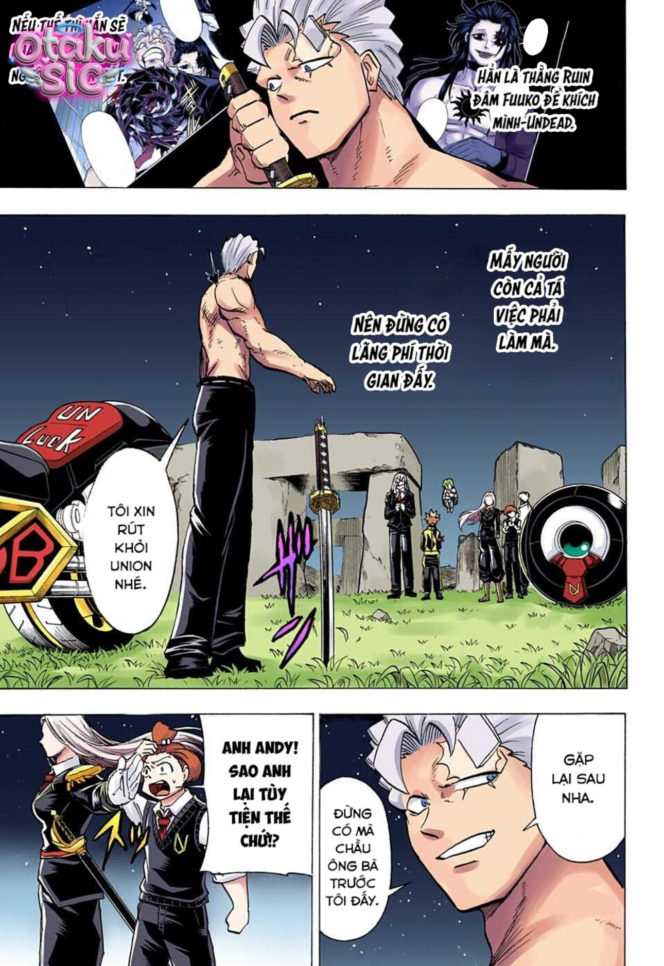 Undead Unluck Bản màu - Chap 98