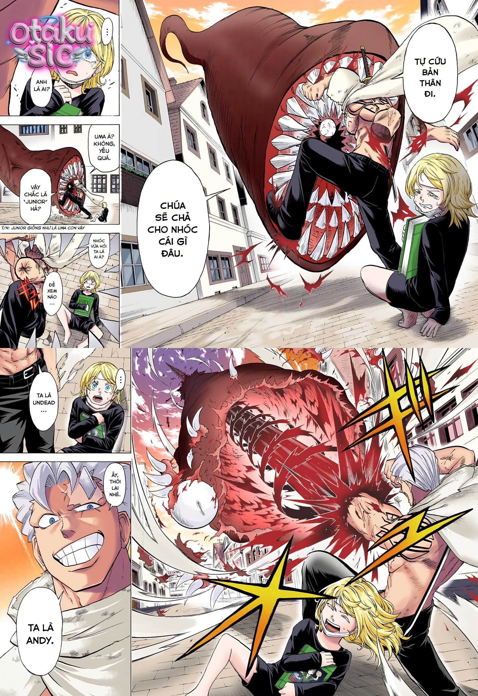 Undead Unluck Bản màu - Chap 99