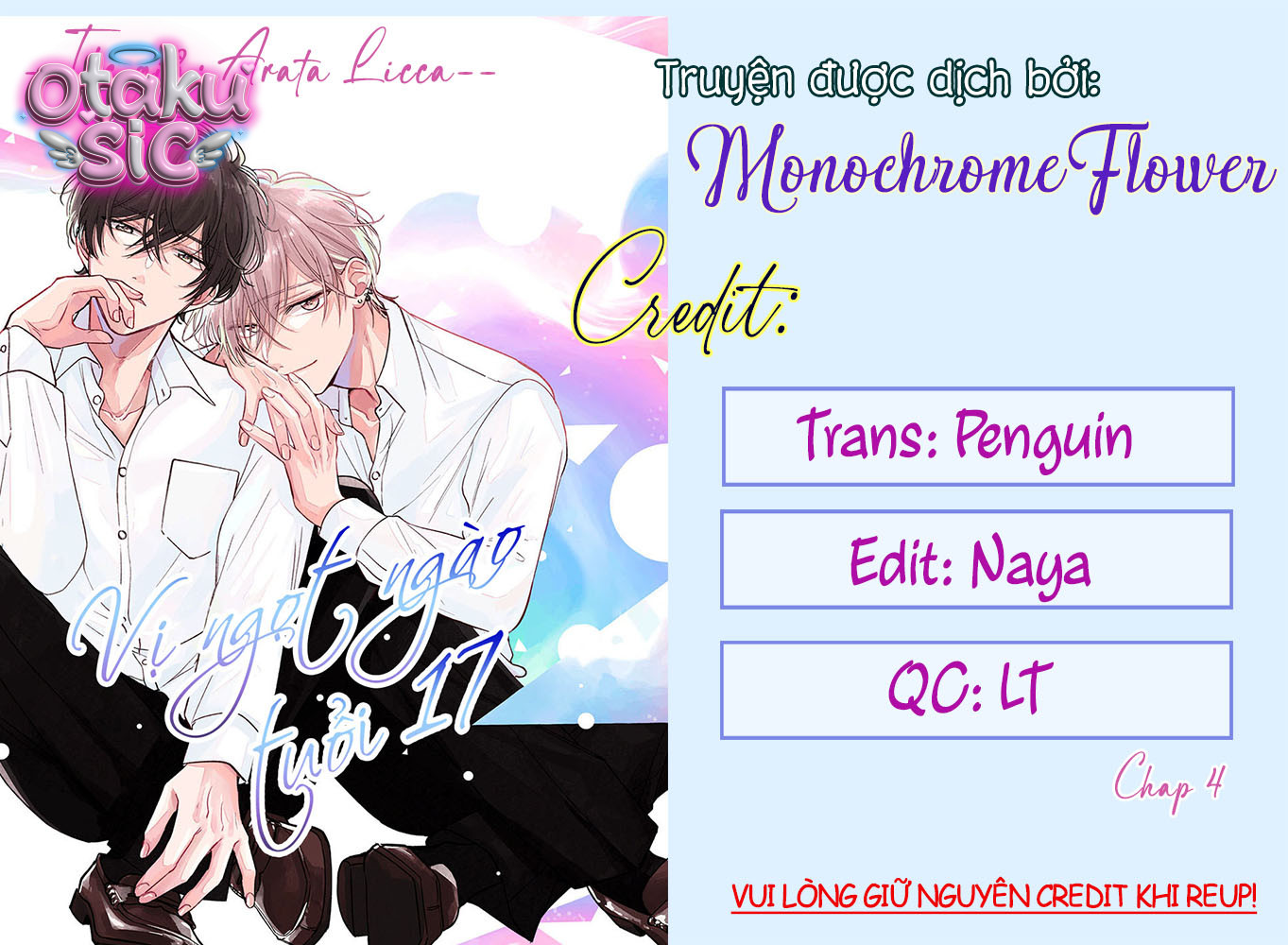 Vị ngọt ngào tuổi 17 - Chap 4